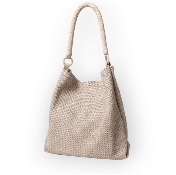 Massimo Palomba Calypso Star Woven Leather Shoulder Bag Limited Edition - Picture 1 of 14